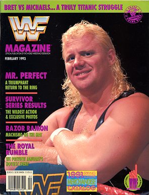 1995 wwf magazine checklist clipart