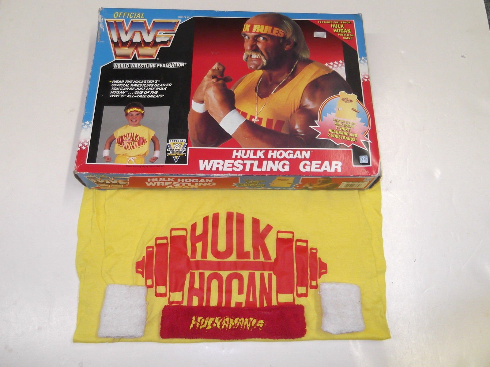 wwf hasbro yellow card