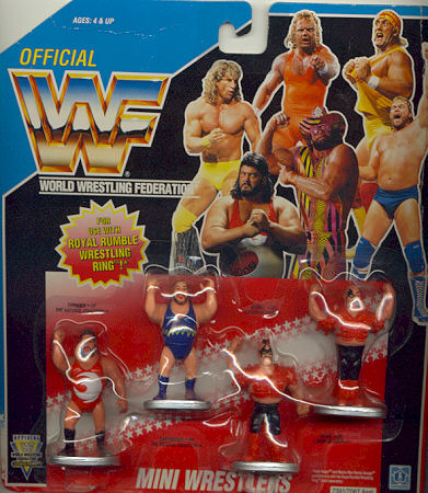 miniature wrestling figures