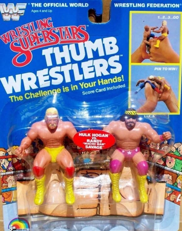wwf thumb wrestlers 1985