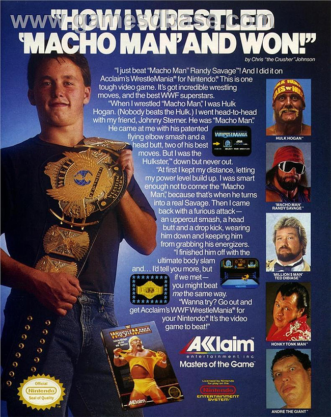 wrestlemania nes