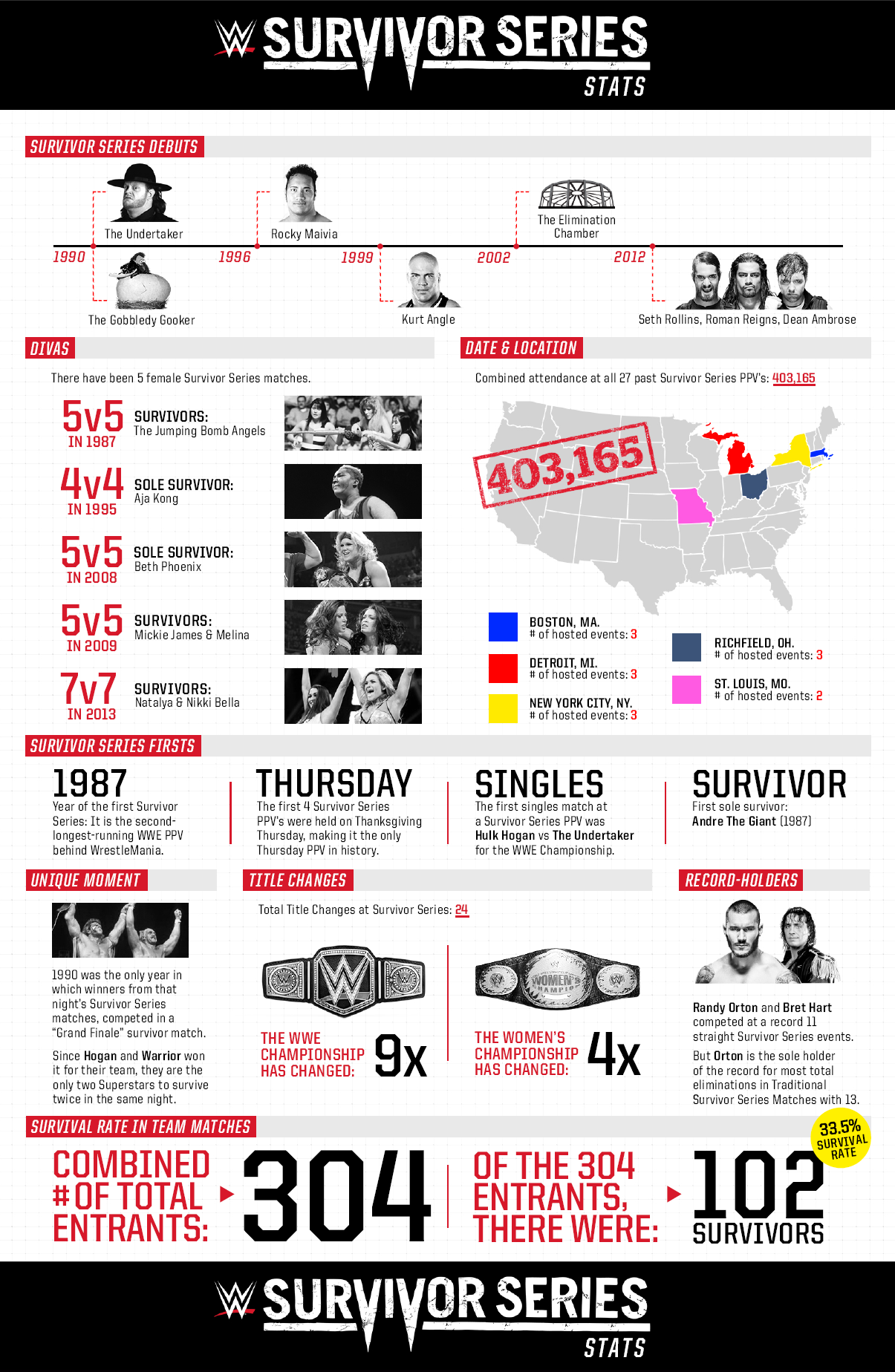 Survivor Series Infographic!