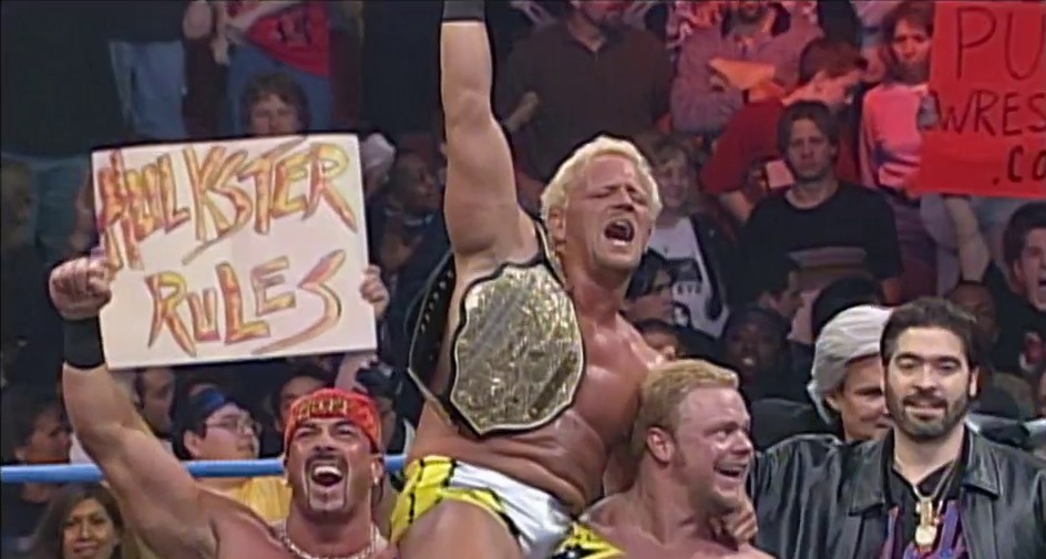 Every WCW world title change in 2000!